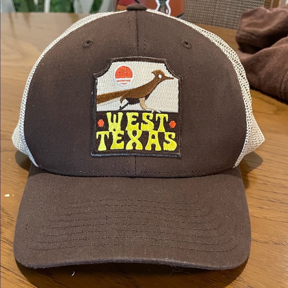 West Texas Brown and Cream Cap